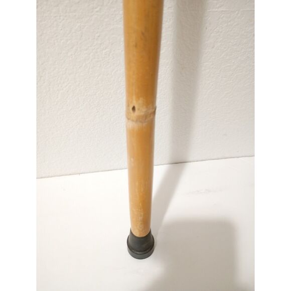 Vintage 1960s Free Form Bambusstab Handmade 46" Bamboo Walking Stick Cane - Picture 6 of 6